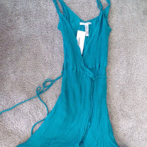 DVF SILK goddess y2k midi dress 12 - Picture 2 of 9